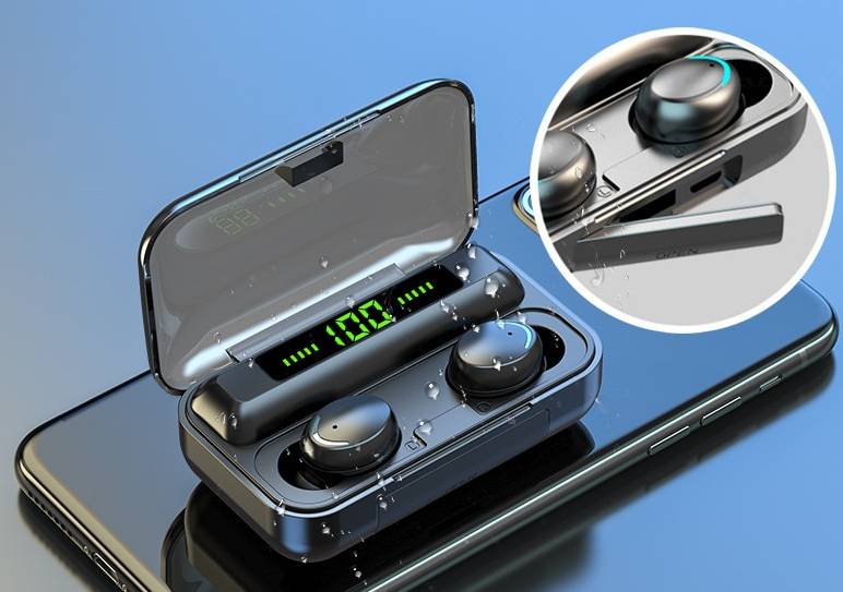 Trendy Waterproof Wireless Bluetooth Earphones Color : A|B|C|D Trendy Waterproof Wireless Bluetooth Earphones Color : A|B|C|D