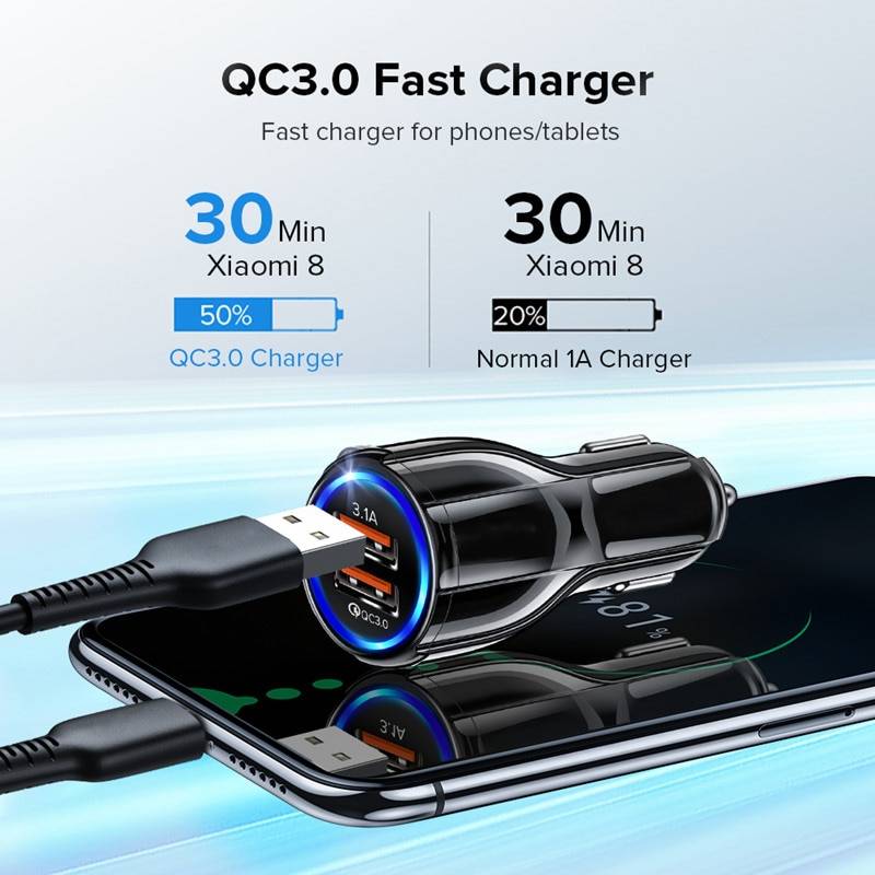 Universal Car Charger with Dual USB Universal Car Charger with Dual USB