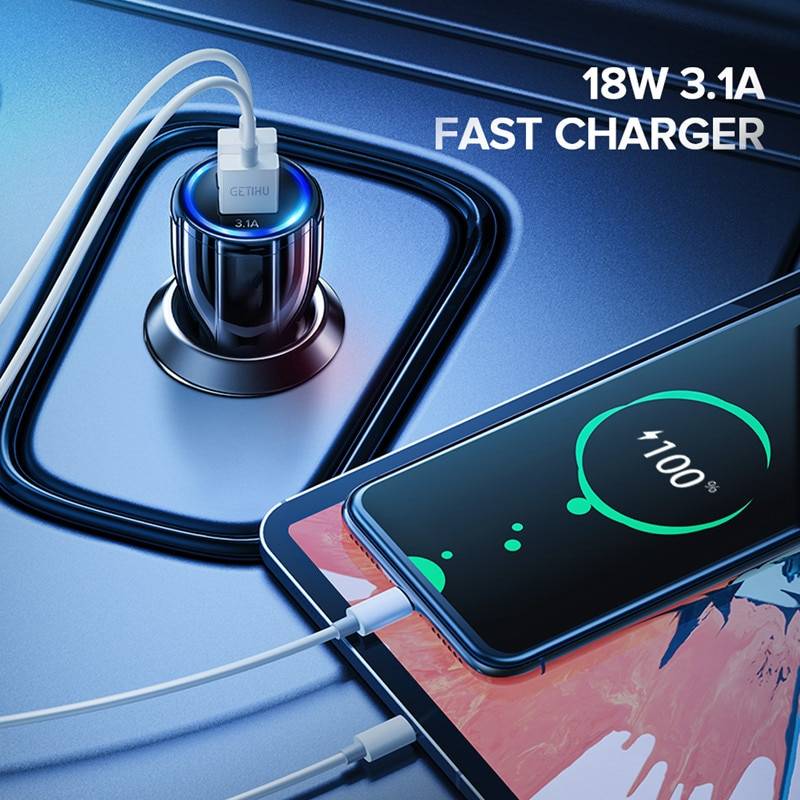 Universal Car Charger with Dual USB Universal Car Charger with Dual USB