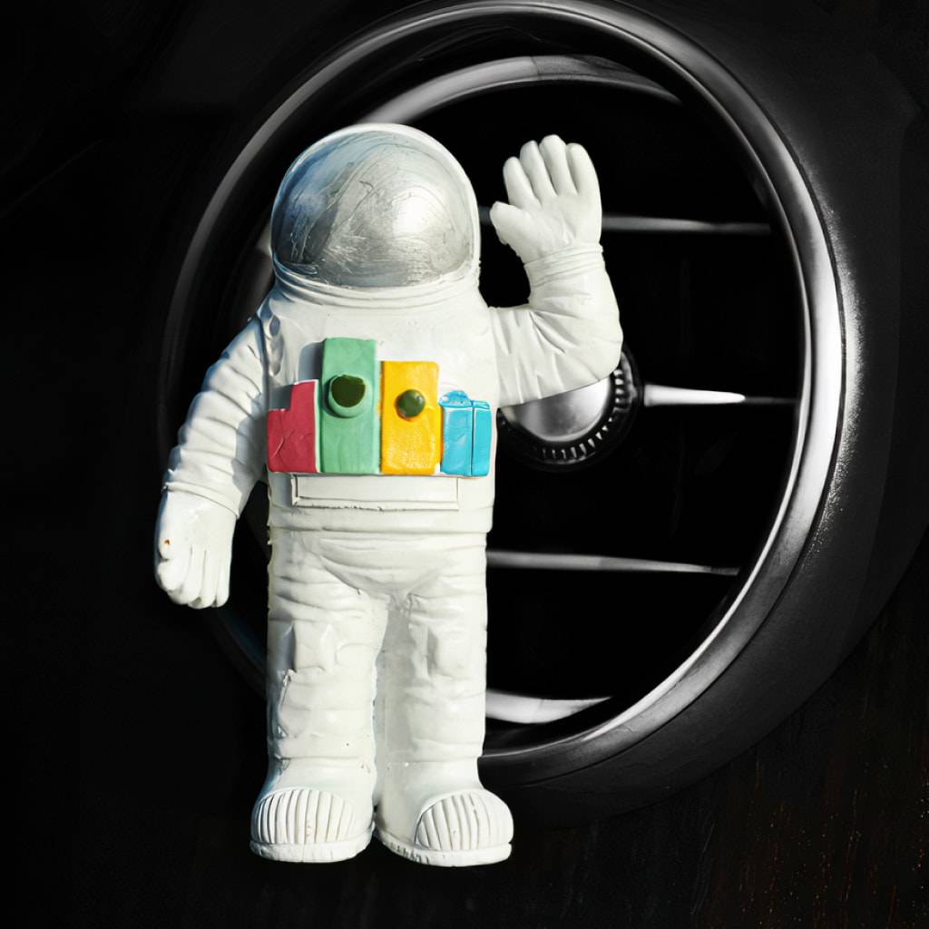Astronaut Air Vent Car Freshener Car Cleaning Astronaut Air Vent Car Freshener Car Cleaning