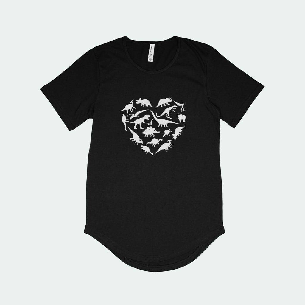 Dinosaur Adult Men’s T-Shirt with Curved Hem Best Sellers Color : Heather Cool Gray|Heather Sand Dune|Black Dinosaur Adult Men's T-Shirt with Curved Hem Best Sellers Color : Heather Cool Gray|Heather Sand Dune|Black