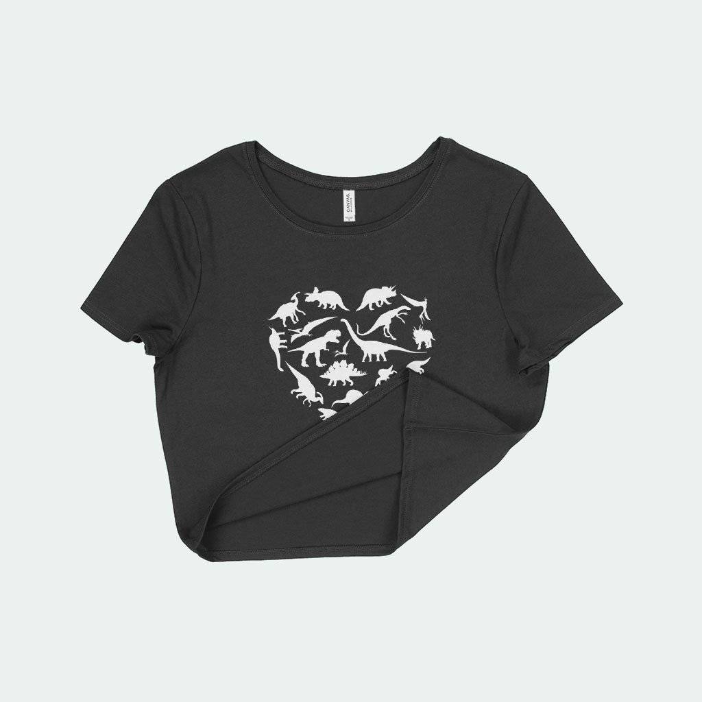 Dinosaur Adult Women’s Cropped T-Shirt Best Sellers Color : Coral|Deep Heather|Black Dinosaur Adult Women's Cropped T-Shirt Best Sellers Color : Coral|Deep Heather|Black