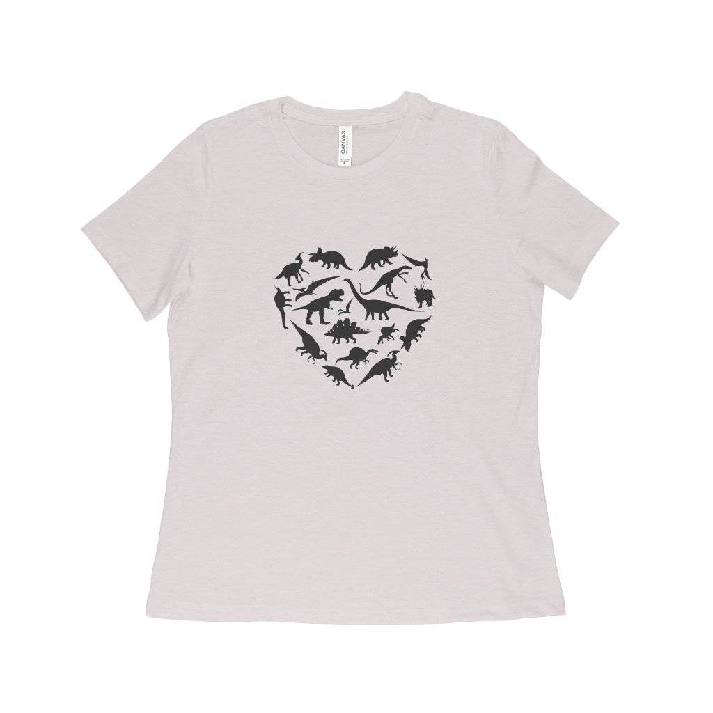 Dinosaur Adult Women’s Relaxed Heather T-Shirt Best Sellers Color : Heather Cool Gray|Heather Blue Lagoon|Heather Mauve Dinosaur Adult Women's Relaxed Heather T-Shirt Best Sellers Color : Heather Cool Gray|Heather Blue Lagoon|Heather Mauve