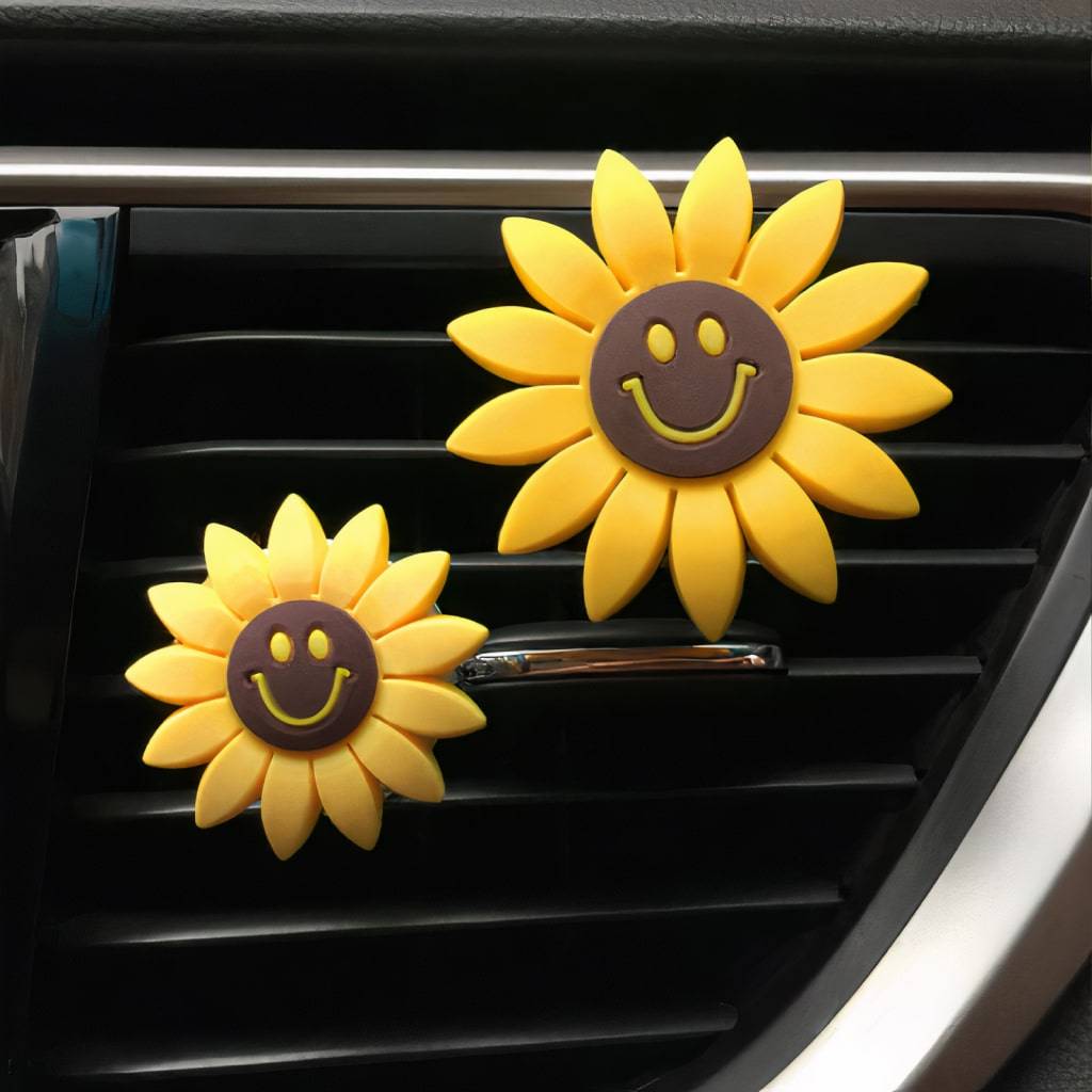 Clip-On Sunflower Air Freshener Clip-On Sunflower Air Freshener