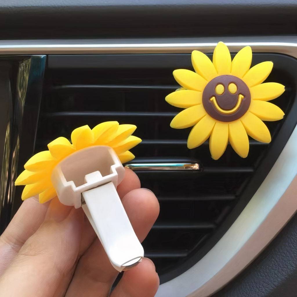 Clip-On Sunflower Air Freshener Clip-On Sunflower Air Freshener