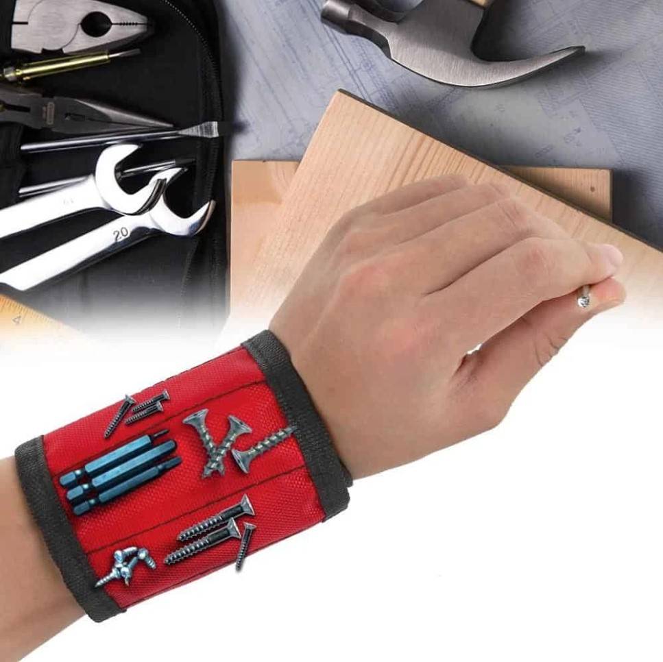Magnetic Wristbands Auto Parts & Tools Color : Red|Black Magnetic Wristbands Auto Parts & Tools Color : Red|Black