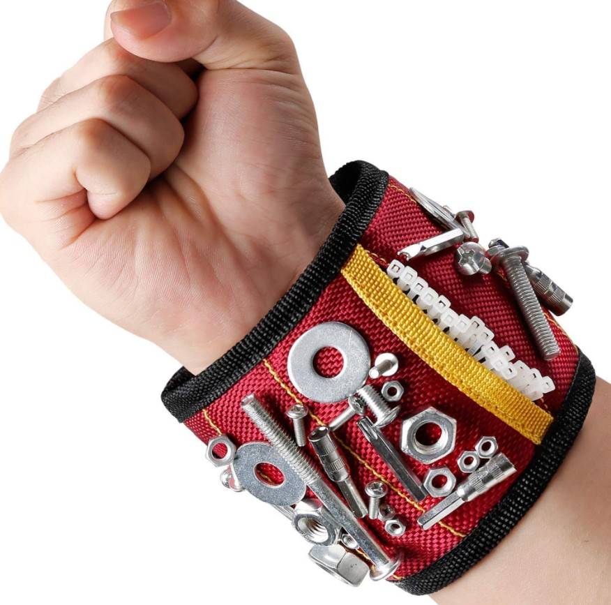 Magnetic Wristbands Auto Parts & Tools Color : Red|Black Magnetic Wristbands Auto Parts & Tools Color : Red|Black
