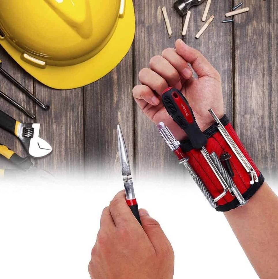 Magnetic Wristbands Auto Parts & Tools Color : Red|Black Magnetic Wristbands Auto Parts & Tools Color : Red|Black