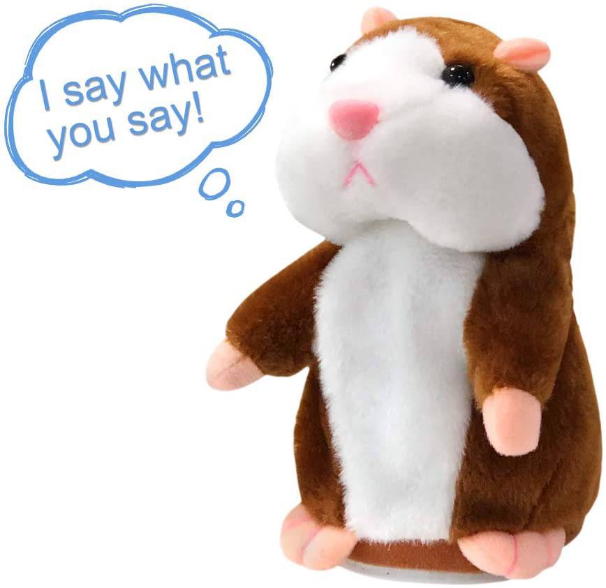 Talking Hamster Plush Toy Best Sellers Car Accessories Color : Grey|Light Brown|Dark Brown Talking Hamster Plush Toy Best Sellers Car Accessories Color : Grey|Light Brown|Dark Brown