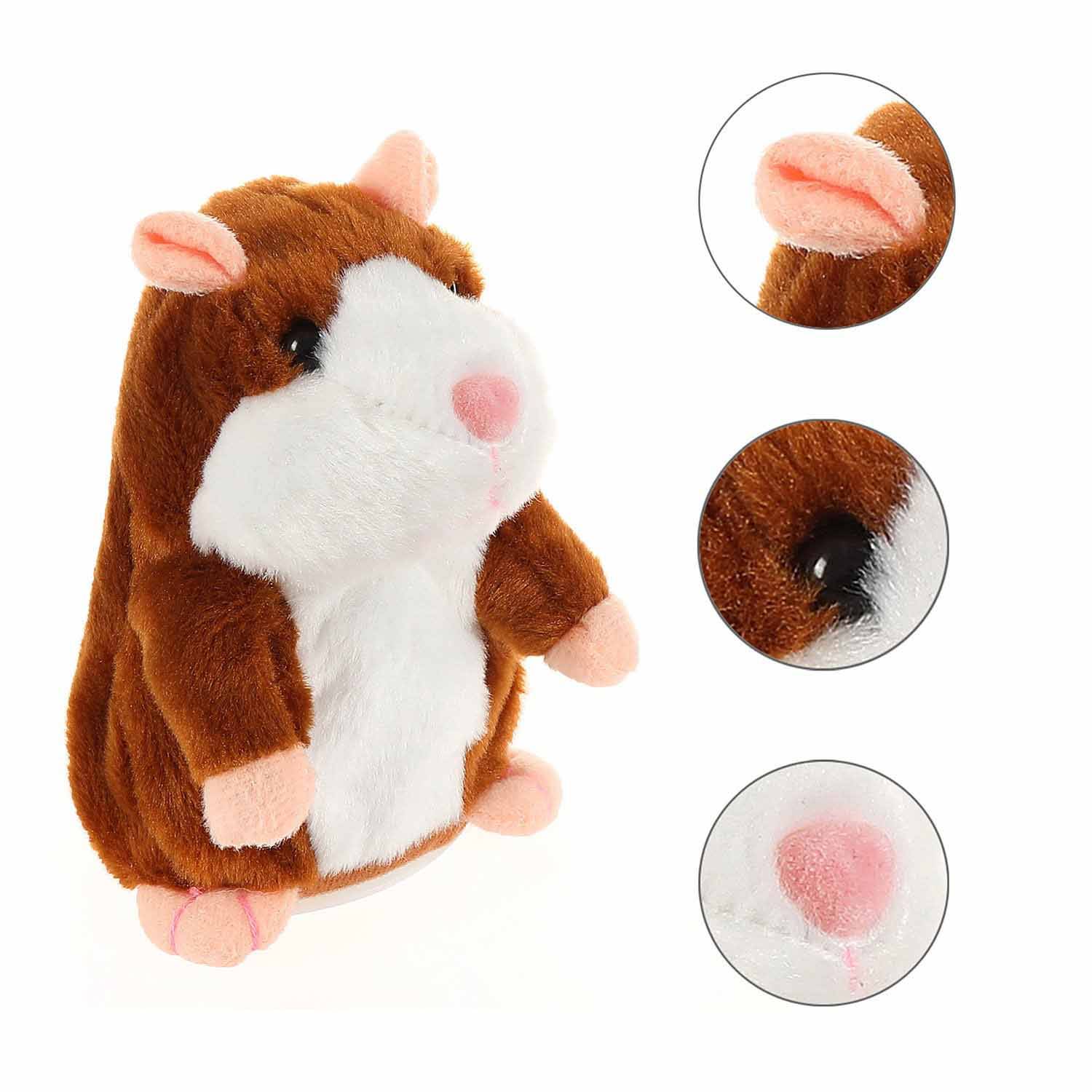 Talking Hamster Plush Toy Best Sellers Car Accessories Color : Grey|Light Brown|Dark Brown Talking Hamster Plush Toy Best Sellers Car Accessories Color : Grey|Light Brown|Dark Brown