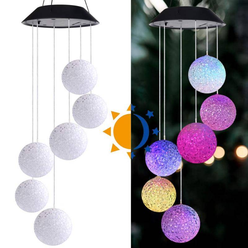 Solar Powered LED Wind Chimes Best Sellers Car Accessories Shape : Butterfly|Ball|Dragonfly Solar Powered LED Wind Chimes Best Sellers Car Accessories Shape : Butterfly|Ball|Dragonfly