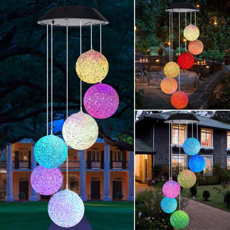 Solar Powered LED Wind Chimes Best Sellers Car Accessories Shape : Butterfly|Ball|Dragonfly Solar Powered LED Wind Chimes Best Sellers Car Accessories Shape : Butterfly|Ball|Dragonfly