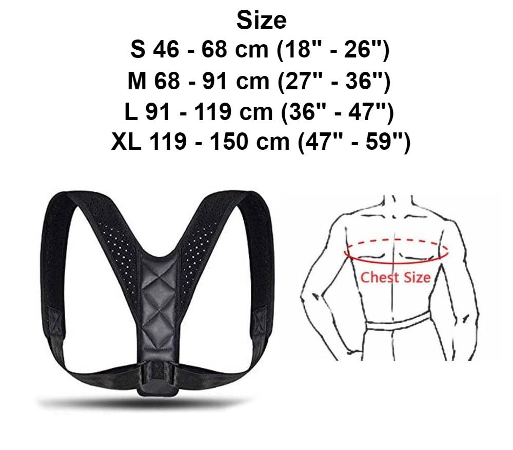 ProPosture Corrector Best Sellers Size : S|M|L|XL ProPosture Corrector Best Sellers Size : S|M|L|XL