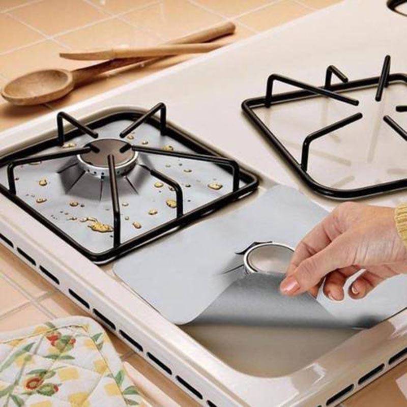 Reusable Gas Stovetop Burner Protector Cover, 2pcs/lot Reusable Gas Stovetop Burner Protector Cover, 2pcs/lot