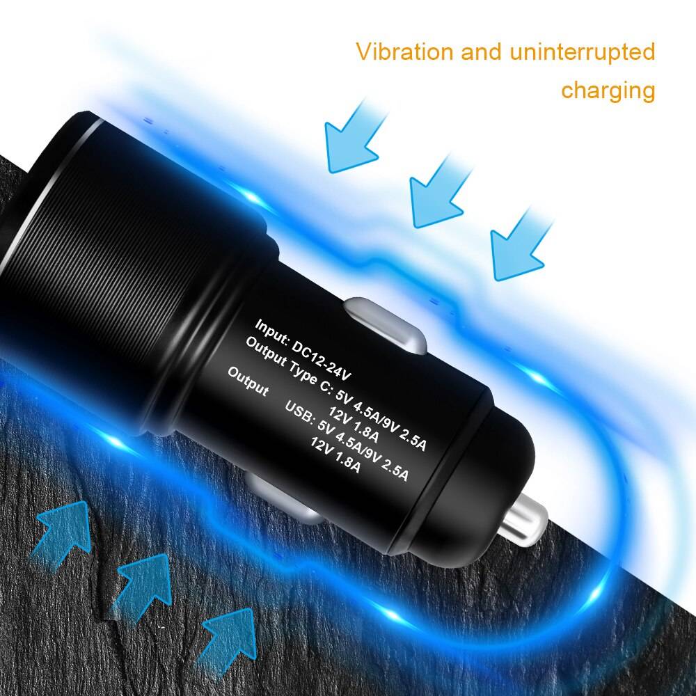 Camason 45W QC3.0 Fast USB Type-C Car Charger Auto Parts & Tools Color Name : 24W Charger|45W Charger Camason 45W QC3.0 Fast USB Type-C Car Charger Auto Parts & Tools Color Name : 24W Charger|45W Charger