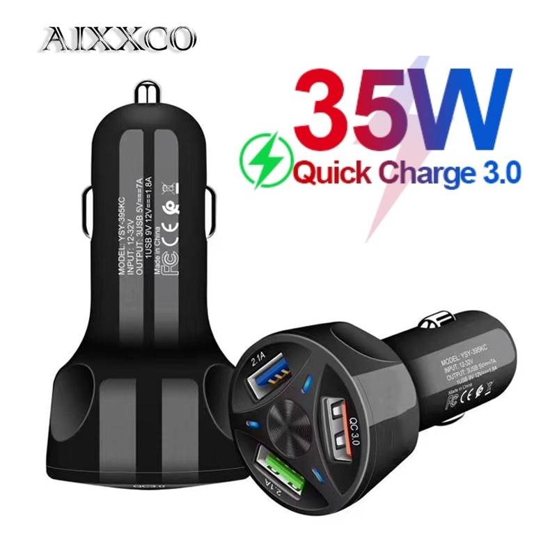 AIXXCO Fast Charging QC3.0 5-Port USB Car Charger Auto Parts & Tools Color : USB Car Charger AIXXCO Fast Charging QC3.0 5-Port USB Car Charger Auto Parts & Tools Color : USB Car Charger