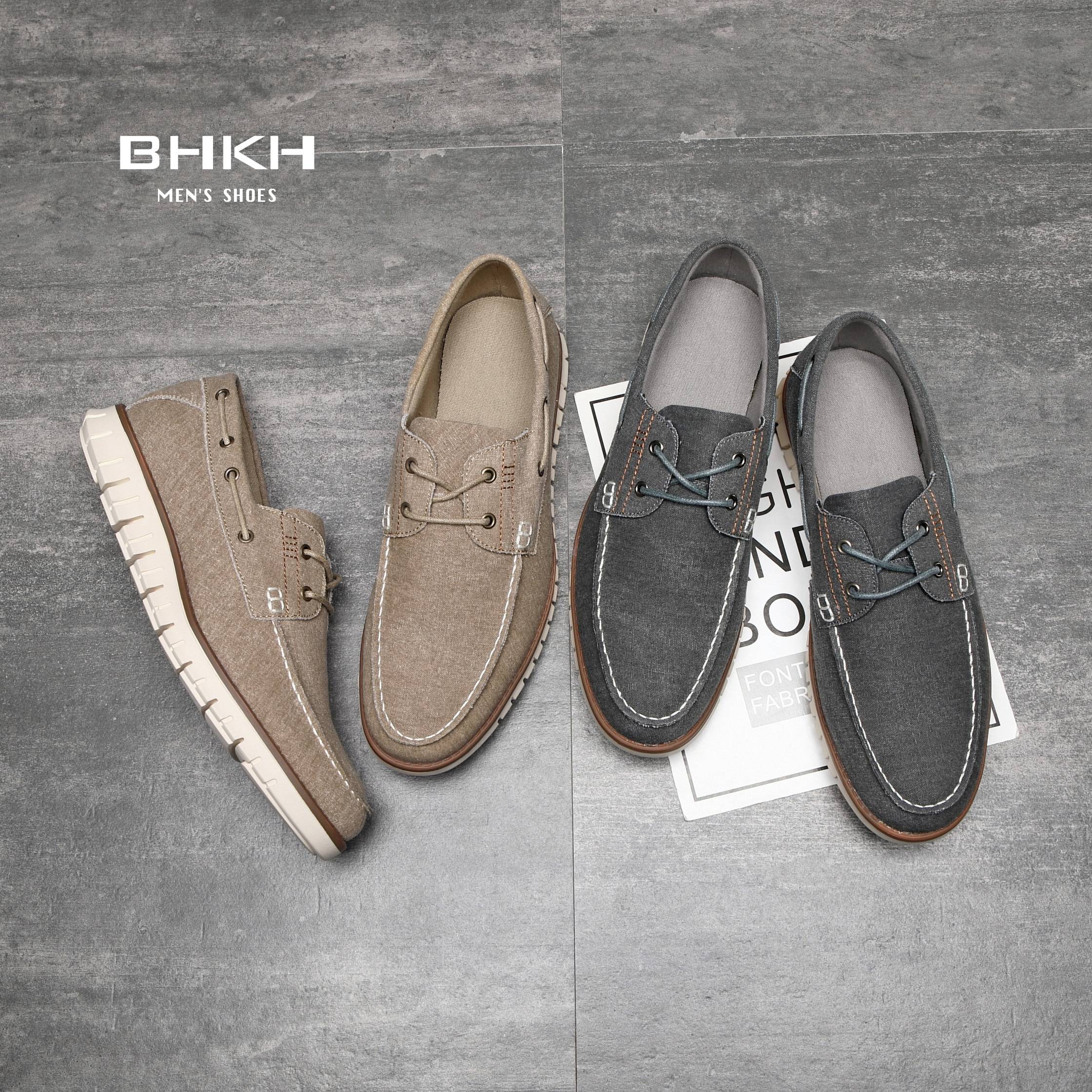 BHKH Autumn Canvas Loafer Shoes Best Sellers UnCat Color : P3116-1|P3116-3|P3116-2 BHKH Autumn Canvas Loafer Shoes Best Sellers UnCat Color : P3116-1|P3116-3|P3116-2