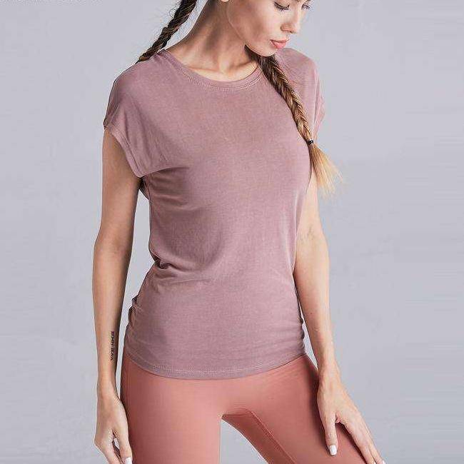 Women's Breathable Quick Dry Loose Yoga Top Women's Breathable Quick Dry Loose Yoga Top