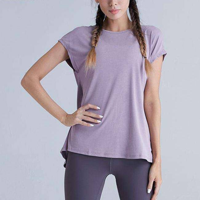 Women's Breathable Quick Dry Loose Yoga Top Women's Breathable Quick Dry Loose Yoga Top