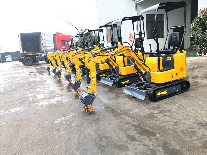 mini excavator gasoline engine diesel engine crawler digger 1000kg mini excavator gasoline engine diesel engine crawler digger 1000kg
