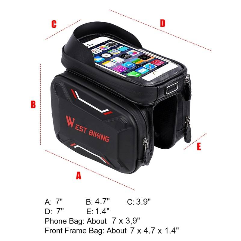 Waterproof Bicycle Touch Screen Bag Waterproof Bicycle Touch Screen Bag