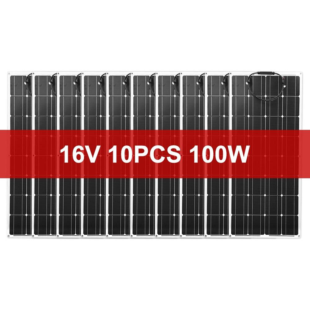 Dokio 18V 10pc 100W Flexible Solar panel Monocrystalline Solar Panel For Car/Home Waterproof Charge 12V 1000W Solar Panel Ships From : China|Poland|United States|United Kingdom|GERMANY|SPAIN|Russian Federation Dokio 18V 10pc 100W Flexible Solar panel Monocrystalline Solar Panel For Car/Home Waterproof Charge 12V 1000W Solar Panel Ships From : China|Poland|United States|United Kingdom|GERMANY|SPAIN|Russian Federation