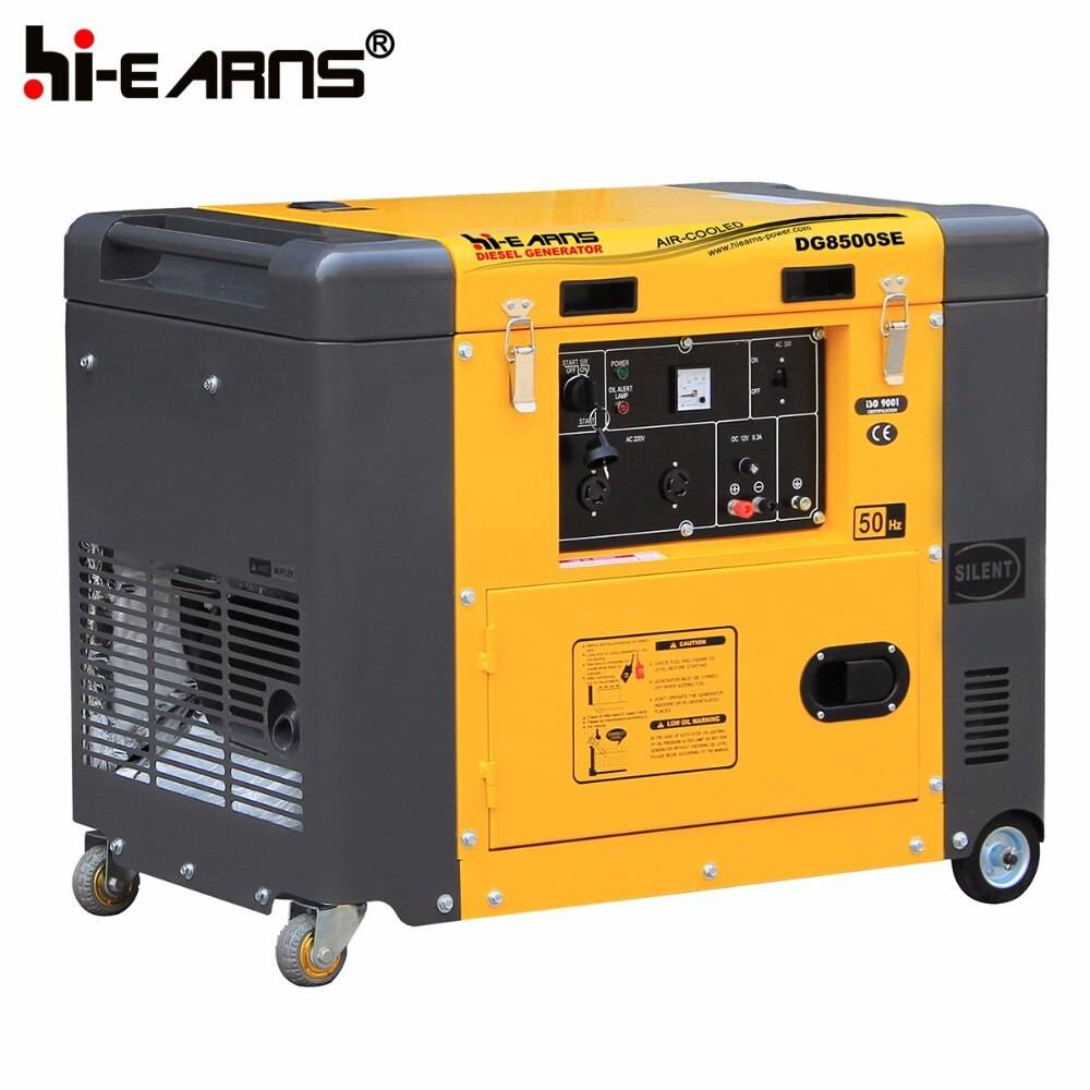portable diesel generator 7kva 5kva price DG8500SE portable diesel generator 7kva 5kva price DG8500SE