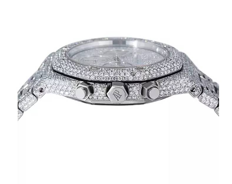 42mm Iced Out Audemars Piguet Royal Oak Chronograph Mens Diamond Watch 26320 Best Seller Gadgets Home, Household & Industrial Products 42mm Iced Out Audemars Piguet Royal Oak Chronograph Mens Diamond Watch 26320 Best Seller Gadgets Home, Household & Industrial Products