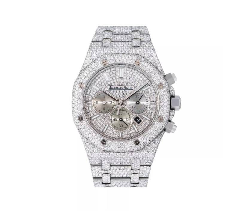 42mm Iced Out Audemars Piguet Royal Oak Chronograph Mens Diamond Watch 26320 Best Seller Gadgets Home, Household & Industrial Products 42mm Iced Out Audemars Piguet Royal Oak Chronograph Mens Diamond Watch 26320 Best Seller Gadgets Home, Household & Industrial Products