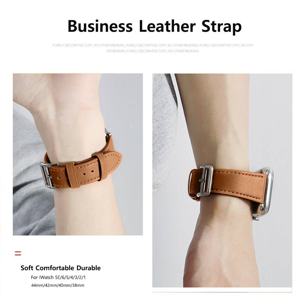 Business Real Leather Loop Bracelet Belt Band for Apple Watch SE 7654 42MM 38MM 44MM 40MM Strap on Smart iWatch 3 Watchband 45mm Band Color : off white|black|Dark navy blue|Red pepper|Bamboo Cyan|Purple lotus|amber|brown|Classic orange|1 Slim black|2 Slim brown|3 Slim dark blue|4 Slim Orange|5 Slim white|6 Slim apricot|7 Slim blue|8 Slim powder|9 Slim Rose|10 Slim green Business Real Leather Loop Bracelet Belt Band for Apple Watch SE 7654 42MM 38MM 44MM 40MM Strap on Smart iWatch 3 Watchband 45mm Band Color : off white|black|Dark navy blue|Red pepper|Bamboo Cyan|Purple lotus|amber|brown|Classic orange|1 Slim black|2 Slim brown|3 Slim dark blue|4 Slim Orange|5 Slim white|6 Slim apricot|7 Slim blue|8 Slim powder|9 Slim Rose|10 Slim green