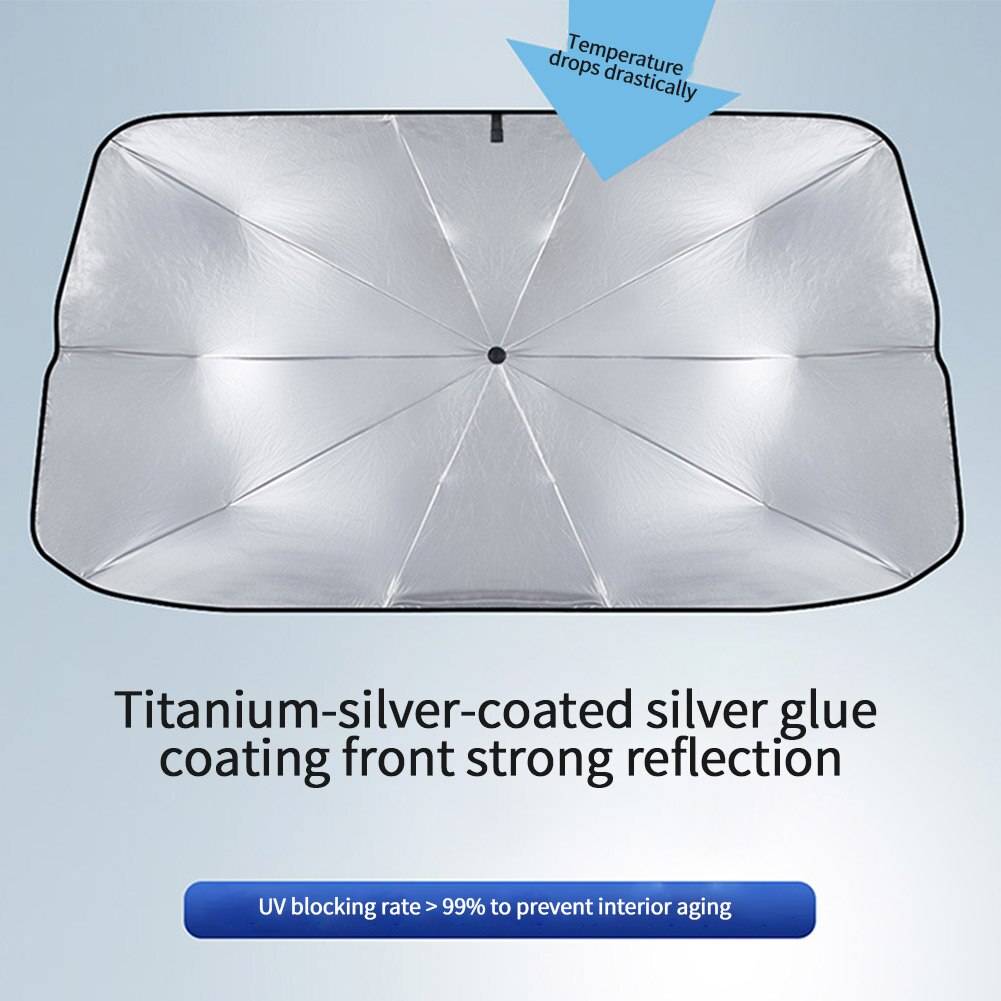 Foldable Car Windshield Sun Shade Umbrella UV Protection Heat Insulation Parasol Car Windshield Cover Interior Sunshade Visor Color : L|S Foldable Car Windshield Sun Shade Umbrella UV Protection Heat Insulation Parasol Car Windshield Cover Interior Sunshade Visor Color : L|S