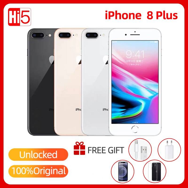 Unlocked Apple Iphone 8 Plus Mobile Phone 64G/256G ROM 12.0 MP Fingerprint iOS 11 4G LTE Smartphone 1080P 5.5 Inch Screen Bundle : iPhone 8Plus 64GB|iPhone 8Plus 256GB Unlocked Apple Iphone 8 Plus Mobile Phone 64G/256G ROM 12.0 MP Fingerprint iOS 11 4G LTE Smartphone 1080P 5.5 Inch Screen Bundle : iPhone 8Plus 64GB|iPhone 8Plus 256GB