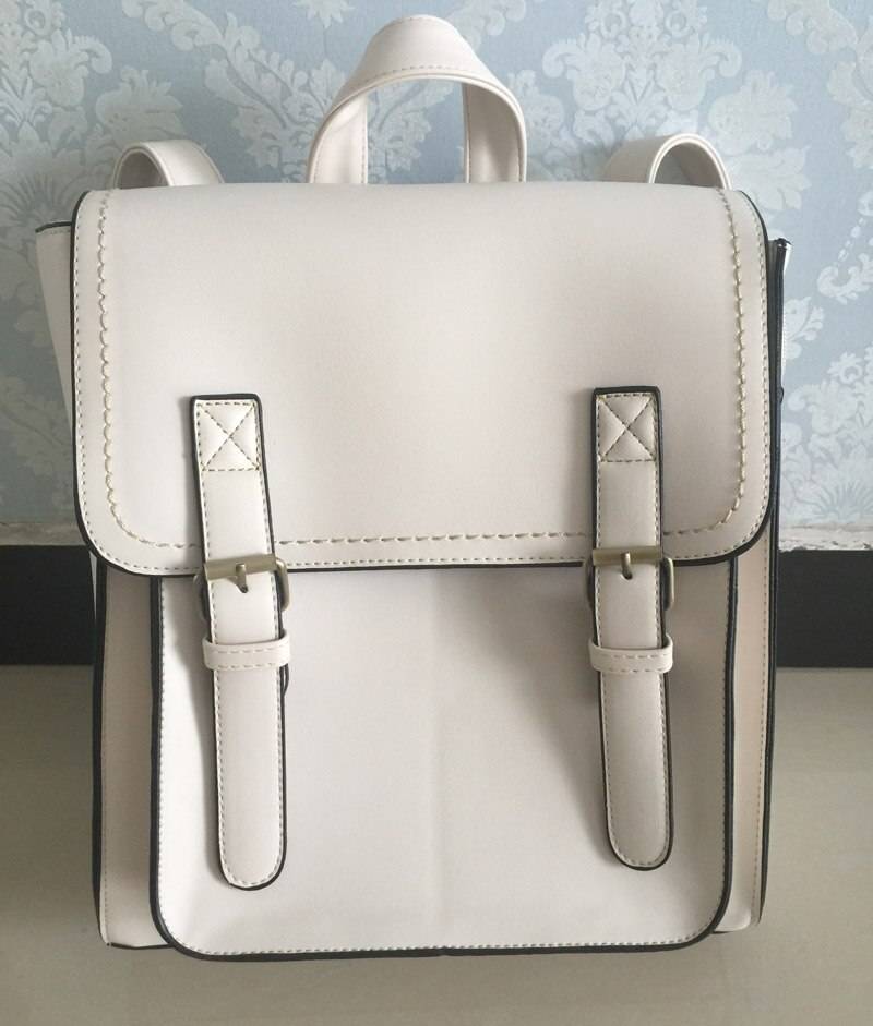 Vintage Backpack Female Pu Leather Bag Women's Backpack Fashion School Bag for Girls High Quality Leisure Shoulder Bag Sac A Dos