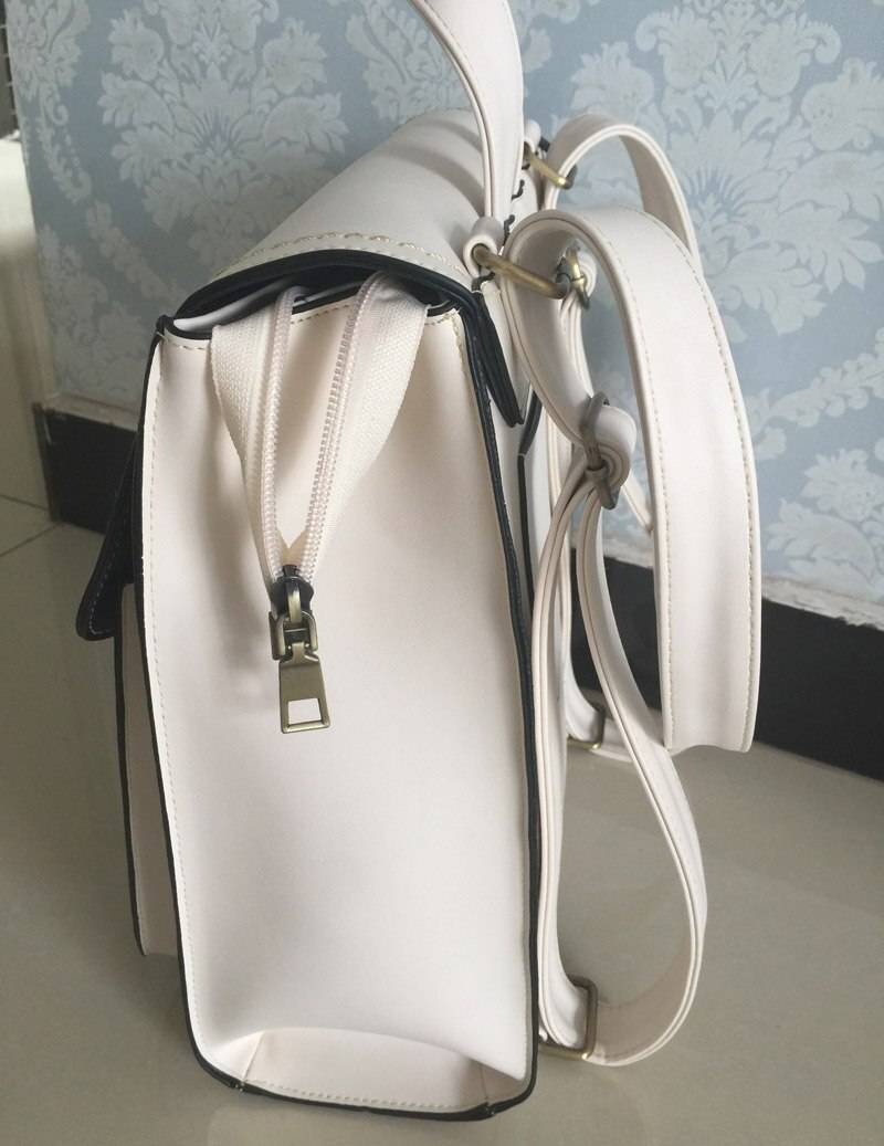 Vintage Backpack Female Pu Leather Bag Women's Backpack Fashion School Bag for Girls High Quality Leisure Shoulder Bag Sac A Dos