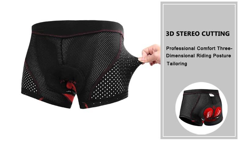 X-Tiger Cycling Underwear Upgrade 5D Padded Cycling Shorts 100% Lycra Shockproof MTB Bicycle Shorts Road Bike Shorts X-Tiger Cycling Underwear Upgrade 5D Padded Cycling Shorts 100% Lycra Shockproof MTB Bicycle Shorts Road Bike Shorts