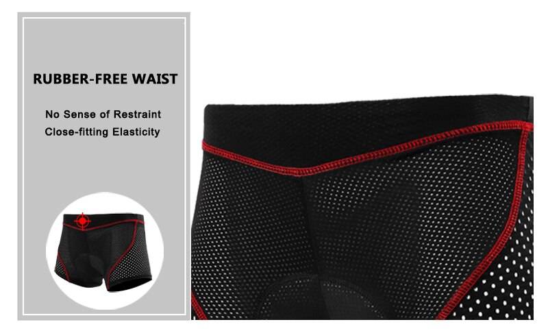 X-Tiger Cycling Underwear Upgrade 5D Padded Cycling Shorts 100% Lycra Shockproof MTB Bicycle Shorts Road Bike Shorts X-Tiger Cycling Underwear Upgrade 5D Padded Cycling Shorts 100% Lycra Shockproof MTB Bicycle Shorts Road Bike Shorts