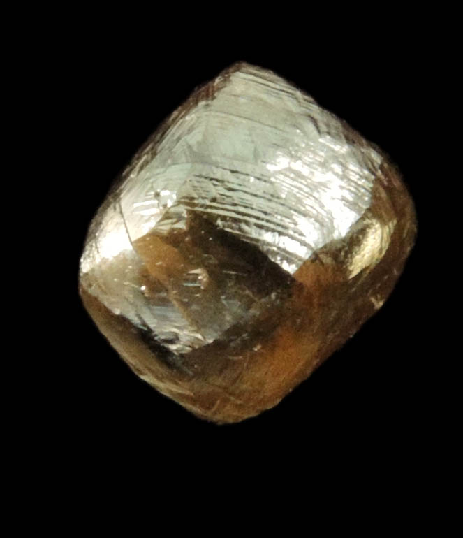 2.36 carat gray-brown dodecahedral rough uncut diamond 2.36 carat gray-brown dodecahedral rough uncut diamond