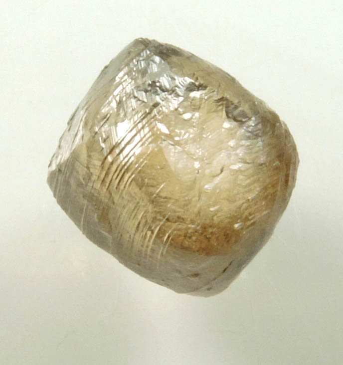 2.36 carat gray-brown dodecahedral rough uncut diamond 2.36 carat gray-brown dodecahedral rough uncut diamond