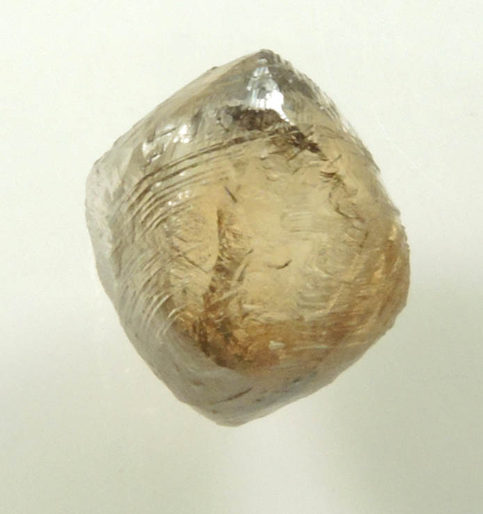 2.36 carat gray-brown dodecahedral rough uncut diamond 2.36 carat gray-brown dodecahedral rough uncut diamond