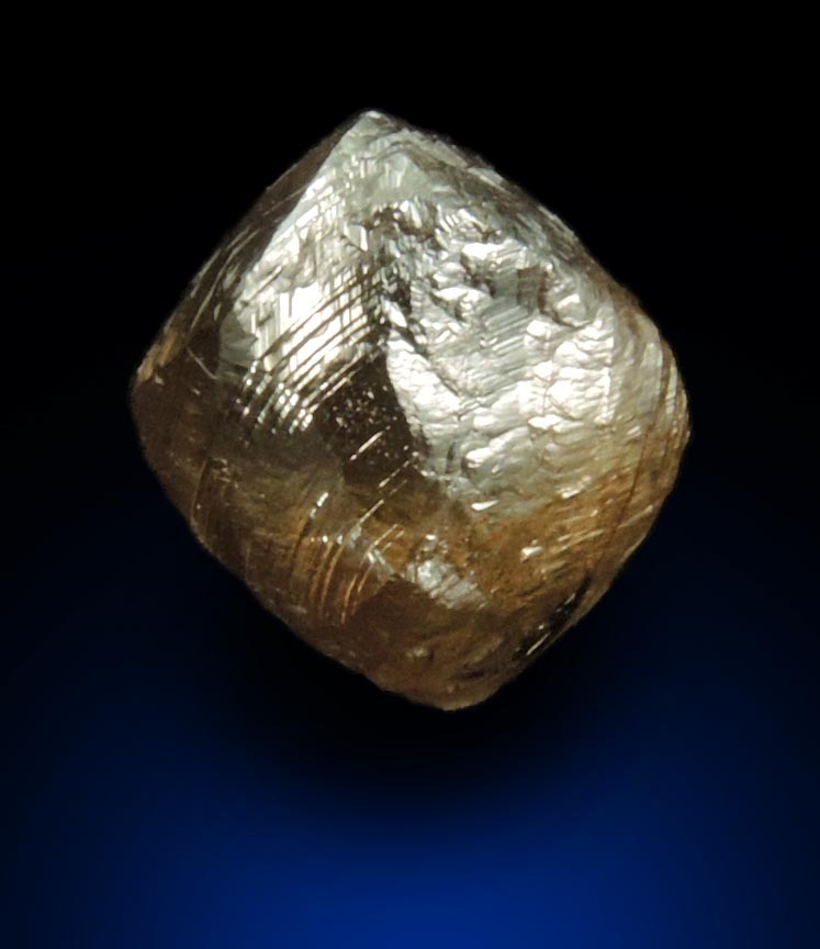 2.36 carat gray-brown dodecahedral rough uncut diamond 2.36 carat gray-brown dodecahedral rough uncut diamond