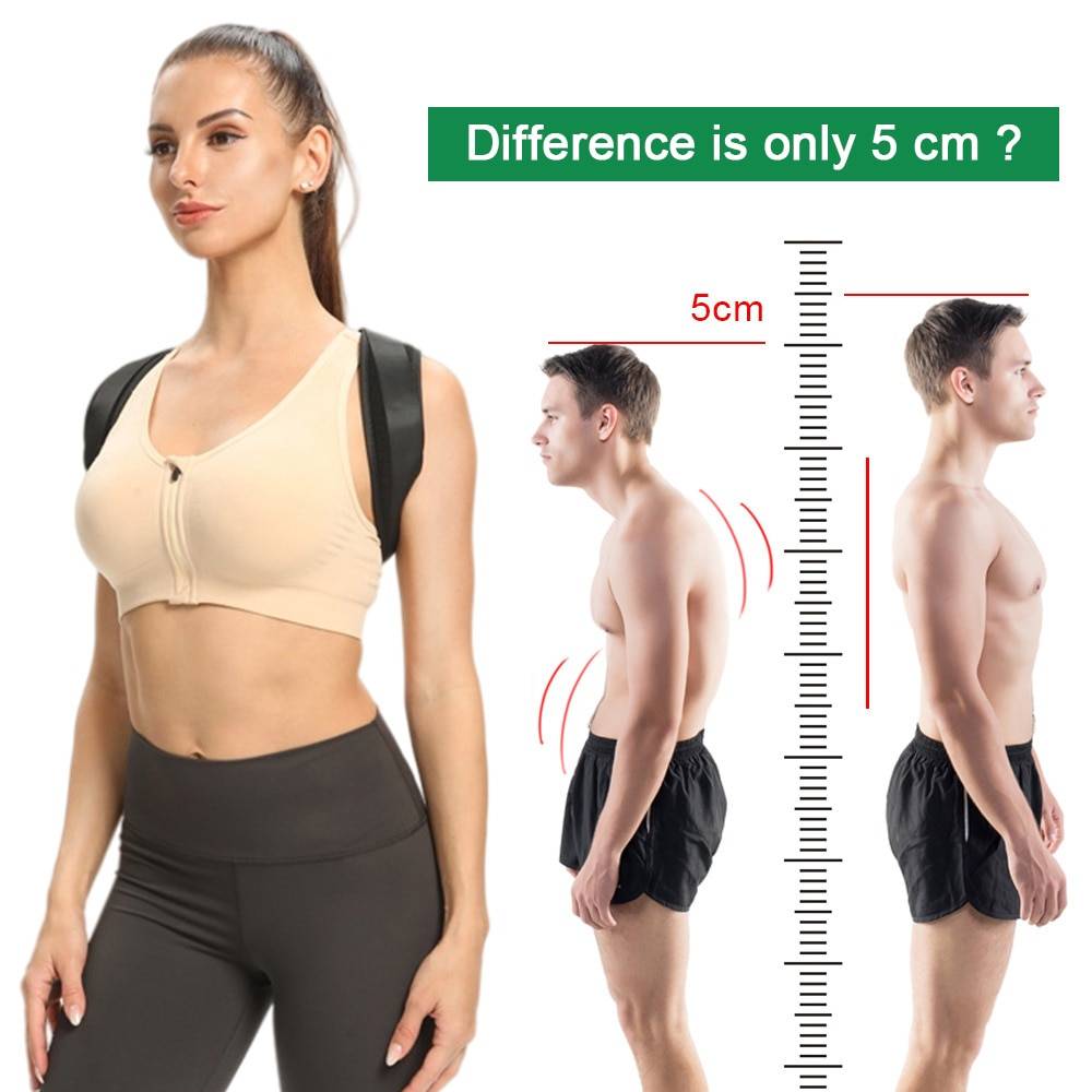 Adjustable Back Shoulder Posture Corrector Belt Clavicle Spine Support Reshape Your Body Home Office Sport Upper Back Neck Brace Color : Grey|Green|Blue|Purple|White|Orange|Grey Blue|Grey Purple|Grey Pink|Grey Orange Adjustable Back Shoulder Posture Corrector Belt Clavicle Spine Support Reshape Your Body Home Office Sport Upper Back Neck Brace Color : Grey|Green|Blue|Purple|White|Orange|Grey Blue|Grey Purple|Grey Pink|Grey Orange