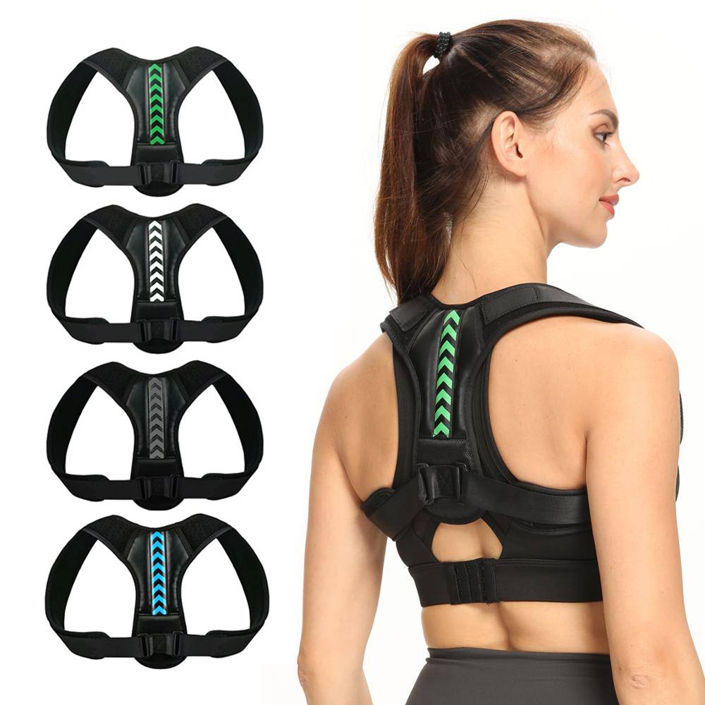 Adjustable Back Shoulder Posture Corrector Belt Clavicle Spine Support Reshape Your Body Home Office Sport Upper Back Neck Brace Adjustable Back Shoulder Posture Corrector Belt Clavicle Spine Support Reshape Your Body Home Office Sport Upper Back Neck Brace
