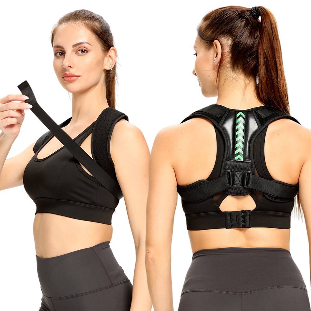 Adjustable Back Shoulder Posture Corrector Belt Clavicle Spine Support Reshape Your Body Home Office Sport Upper Back Neck Brace Color : Grey|Green|Blue|Purple|White|Orange|Grey Blue|Grey Purple|Grey Pink|Grey Orange Adjustable Back Shoulder Posture Corrector Belt Clavicle Spine Support Reshape Your Body Home Office Sport Upper Back Neck Brace Color : Grey|Green|Blue|Purple|White|Orange|Grey Blue|Grey Purple|Grey Pink|Grey Orange