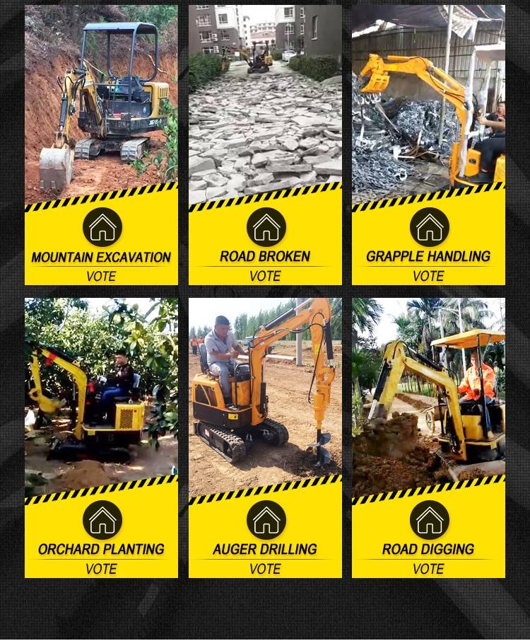 Chinese Equipment Smallest 0.8Ton Mini Digger Gargen CE Farm Backhoe Small Hydraulic Excavator Crawler Excavator 0.8 Ton Chinese Equipment Smallest 0.8Ton Mini Digger Gargen CE Farm Backhoe Small Hydraulic Excavator Crawler Excavator 0.8 Ton