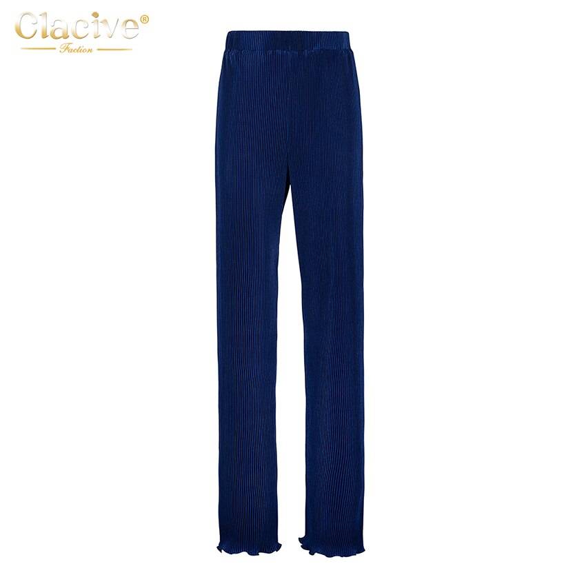 Clacive Causal Loose Home Suit Autumn Long Sleeve Blouse With High Wasit Pants Set Women Elegant Pleated Beige 2 Piece Pant Sets Clacive Causal Loose Home Suit Autumn Long Sleeve Blouse With High Wasit Pants Set Women Elegant Pleated Beige 2 Piece Pant Sets