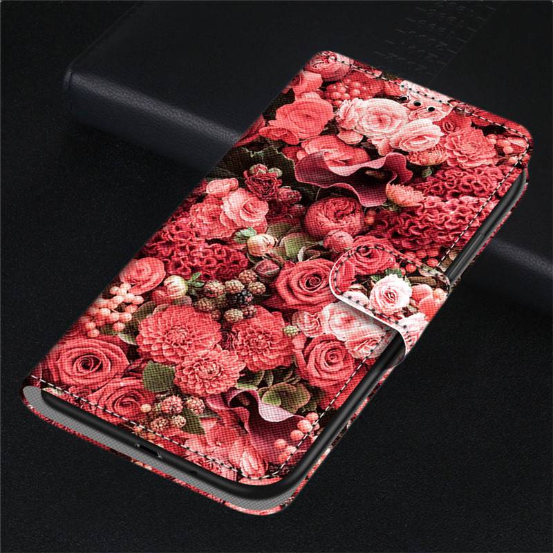 Painted Leather Flip Case for iPhone 13 Pro Max 11 12 Pro X XR XS MAX Mini 7 8 Plus SE 2020 6 6S Phone Case Cover Fashion Women Painted Leather Flip Case for iPhone 13 Pro Max 11 12 Pro X XR XS MAX Mini 7 8 Plus SE 2020 6 6S Phone Case Cover Fashion Women
