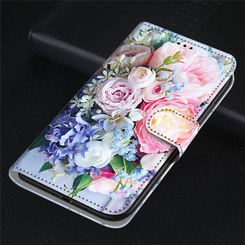 Painted Leather Flip Case for iPhone 13 Pro Max 11 12 Pro X XR XS MAX Mini 7 8 Plus SE 2020 6 6S Phone Case Cover Fashion Women Painted Leather Flip Case for iPhone 13 Pro Max 11 12 Pro X XR XS MAX Mini 7 8 Plus SE 2020 6 6S Phone Case Cover Fashion Women