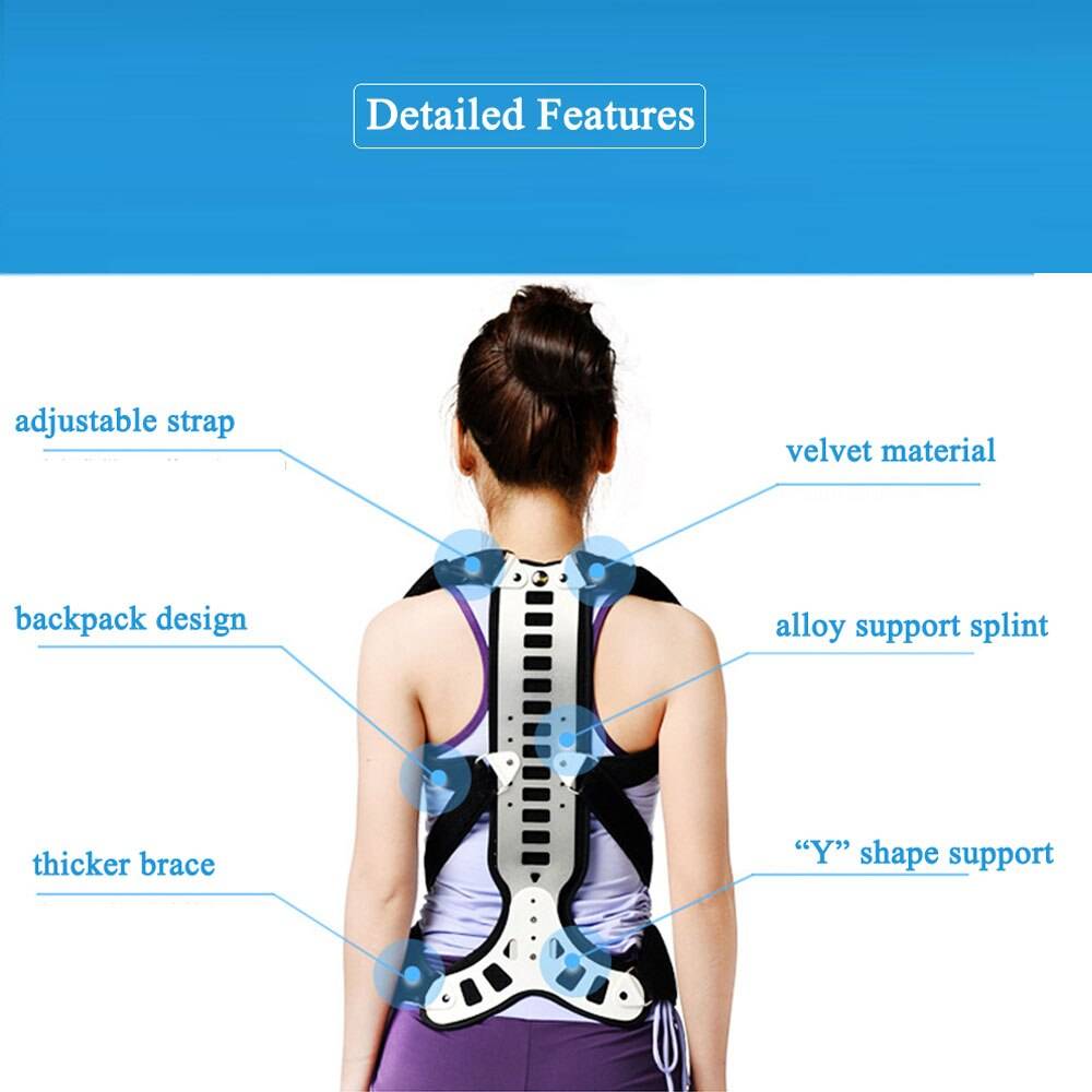 Tcare Posture Corrector Back Support Comfortable Back and Shoulder Brace for Adult Student Medical Device To Improve Bad Posture Size : S|M|L|XL Tcare Posture Corrector Back Support Comfortable Back and Shoulder Brace for Adult Student Medical Device To Improve Bad Posture Size : S|M|L|XL