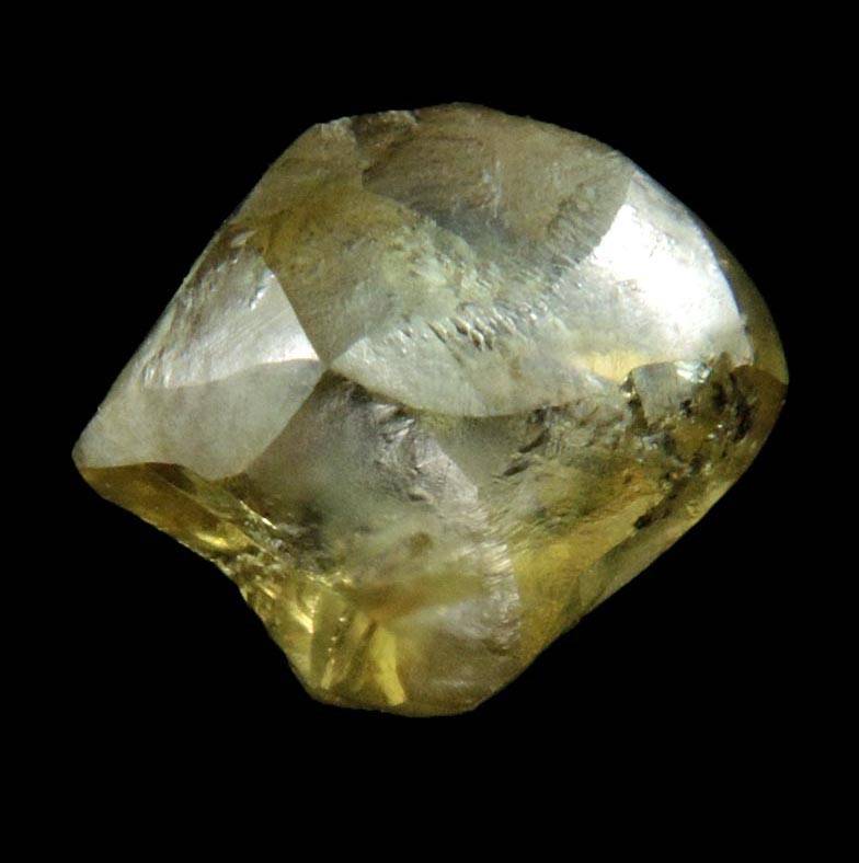 1.71 carat fancy yellowish-green irregular rough diamond 1.71 carat fancy yellowish-green irregular rough diamond