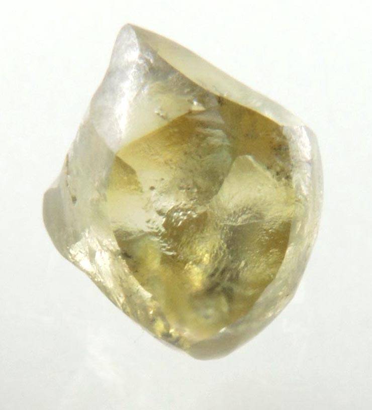 1.71 carat fancy yellowish-green irregular rough diamond 1.71 carat fancy yellowish-green irregular rough diamond